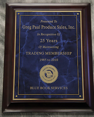 Trading Membership - 25 years (Blue Book)